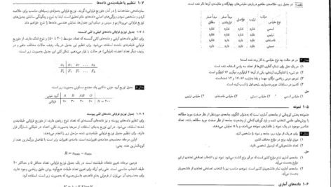 دانلود فایل PDF کتاب آمار و احتمال و کاربرد آن در مدیریت و حسابداری هادی رنجبران