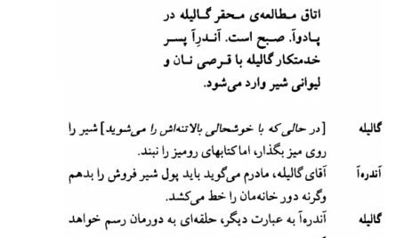 دانلود فایل PDF کتاب زندگی‌ گالیله برتولت برشت کاوه کردونی