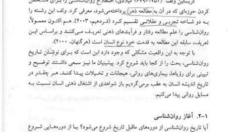دانلود فایل PDF کتاب تاریخچه و مکاتب روانشناسی غلامحسین جوانمرد