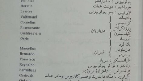دانلود فایل PDF کتاب هملت ویلیام شکسپیر