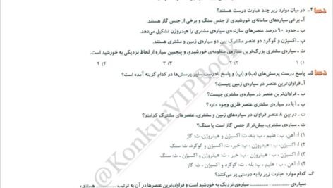 دانلود فایل PDF كتاب شيمي دهم مبتكران ويژه كنكور 1402 جلد ١ بهمن بازرگان