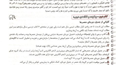 دانلود فایل PDF کتاب فیل شیمی یازدهم ویژه 1400 دهم رشته ریاضی تجربی بهمن بازرگانی