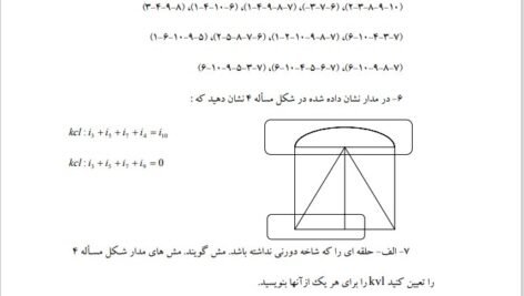 دانلود فایل PDF کتاب نظریه اساسی مدارها و شبکه ها چارلز دسور جلد اول