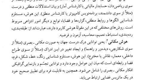 دانلود فایل PDF کتاب هوش های چندگانه در کلاس های درس توماس آرمسترانگ