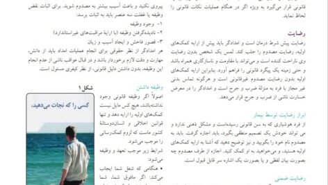 دانلود فایل PDF کتاب اصول کمک های اولیه و احیاء دکتر زیبا ایوبیان و دکتر غلامرضا پورحیدری